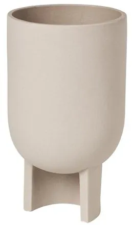 Kristina Dam Studio Serene Flowerpot Terracotta Sand Medium