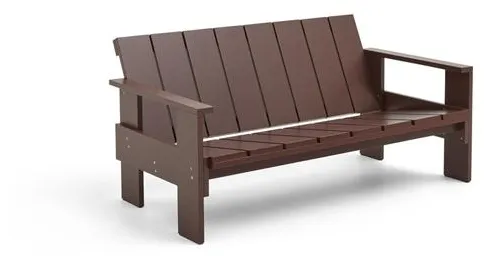 HAY Crate Lounge Soffa Iron Red