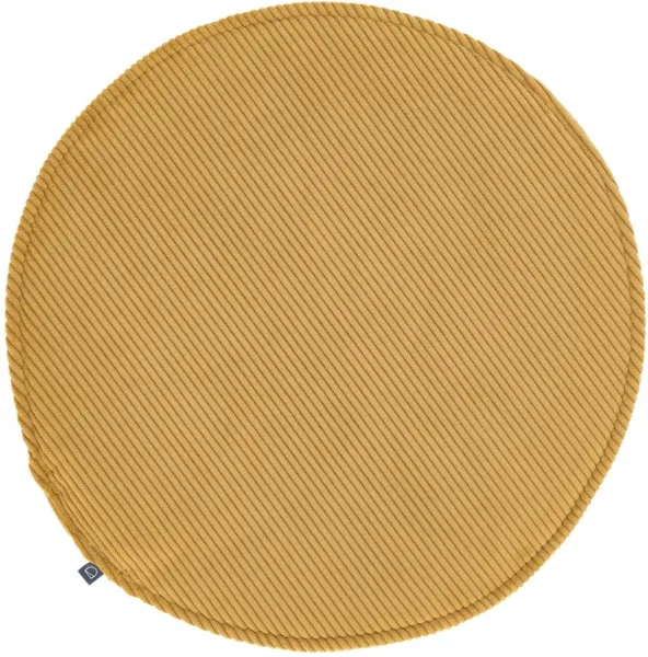 Sora, matsalsstol sittdyna, senap, H2,5x35x35 cm