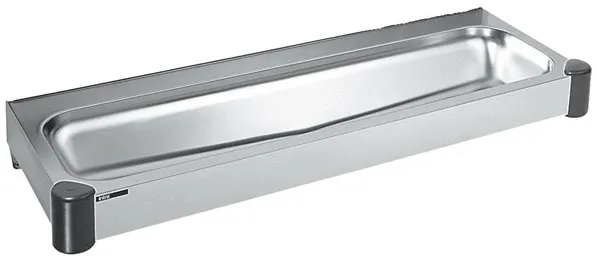 Juvel Intra juvel p12 vaskeränna utan bakplatta avlopp mitt rostfritt stål